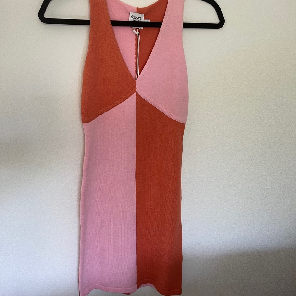 Princess Polly Pink and Orange Dress